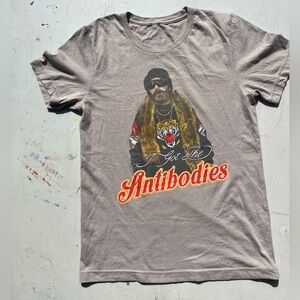 Men's Your Mom's House T-Shirt Beige Antibodies S Tom Segura Buns Comedy Bikes